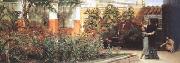 Alma-Tadema, Sir Lawrence A Hearty Welcome (mk24) oil on canvas